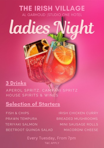 Ladies Night - Tuesday